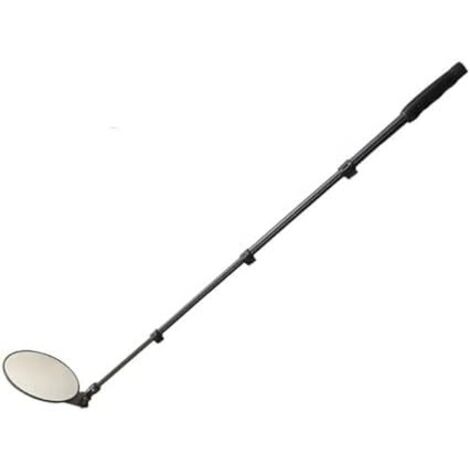 Miroir d'inspection portatif rétractable d'angle 87 Pouces, conçu pour Les contrôles de sécurité dans endroits Difficiles d'accès. -