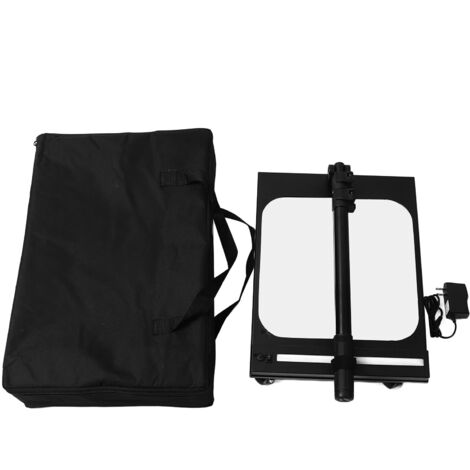 Miroir d'inspection télescopique 11,81 pouces, rectangulaire à 360 °, Portable, télescopique de 1100mm, pour véhicule, automobile, hôtel