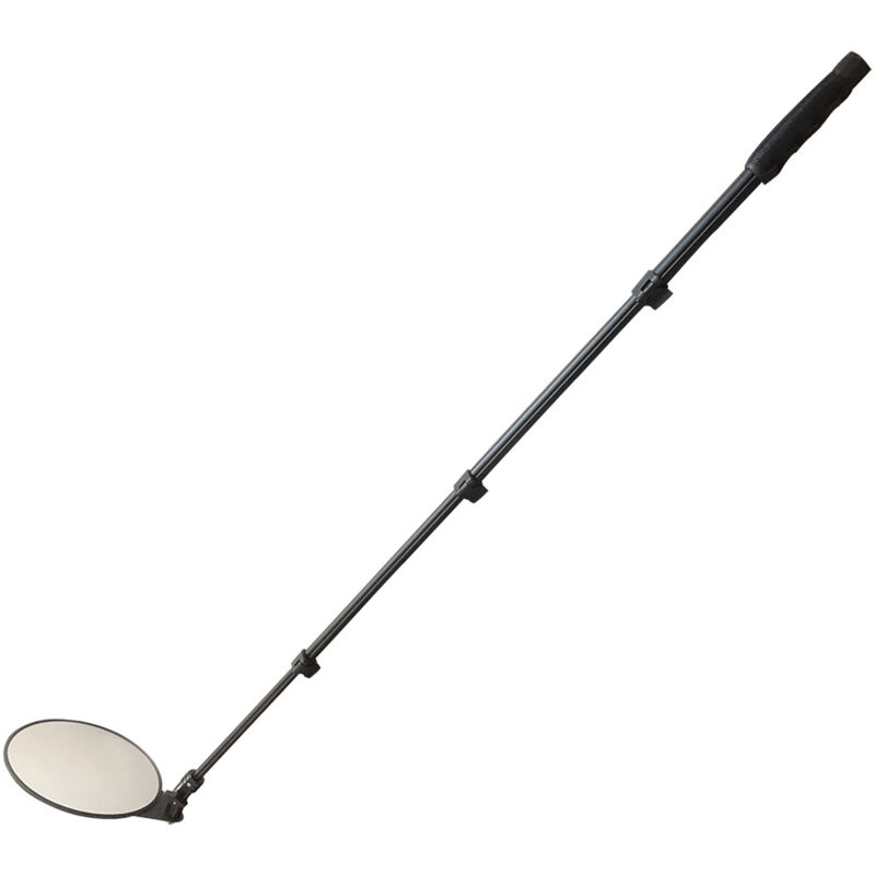 Miroir d'inspection télescopique, miroir extensible et rétractable en alliage d'aluminium pour la vue