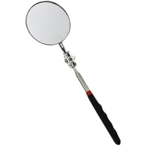 Miroir D'inspection Télescopique, Rotatif et Extensible, Professionnel, Portable, pour L'entretien La Réparation Automobile, 85 mm -