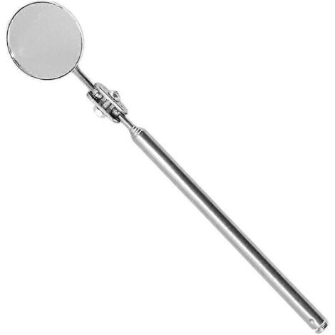 Miroir d'inspection universel pour l'entretien automobile, pliable et télescopique, avec réflecteur, pour le soudage et l'inspection de châssis (outil à main, 30 mm).