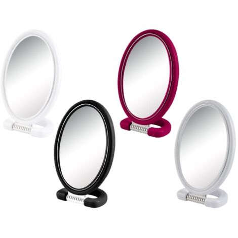 MIROIR DONEGAL ovale double face couleur 11x15cm (9505)