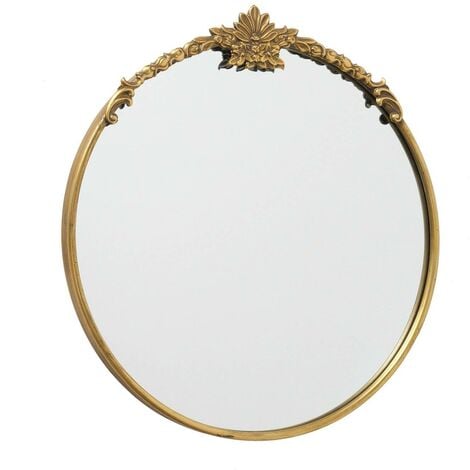 BOLTZE GRUPPE Miroir doré avec cadre orné MADELEINE, rond