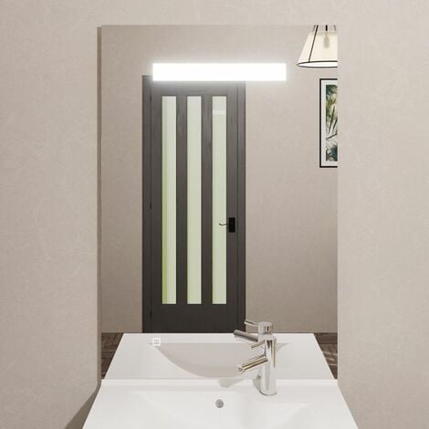 Miroir ELEGANCE 70x105 cm - rétro-éclairant à LED et interrupteur sensitif