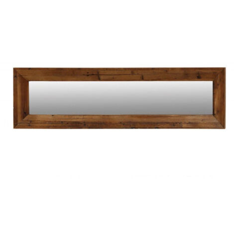 Miroir en bois 47x172 - Bois - Marron - Interior's