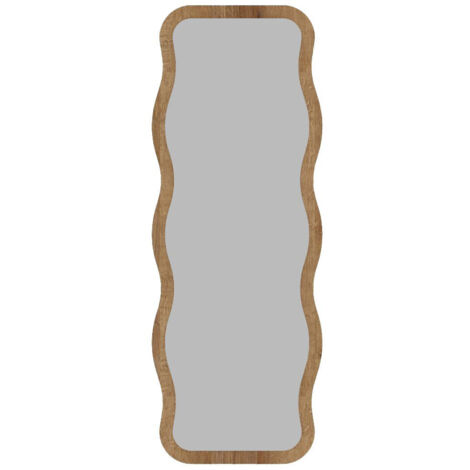 Miroir en bois "Aror" - 50 x 160 cm - Beige
