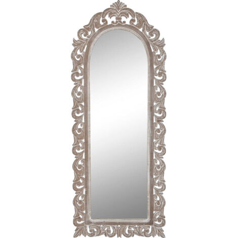 Miroir en bois élégant pour une décoration naturelle - Teinte bois naturel et épuré