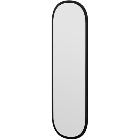 Miroir en bois "Magnum" - 40 x 120 cm - Noir