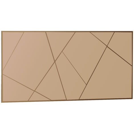 Miroir en bois "Orezo" - 120 x 60 cm - Bronze
