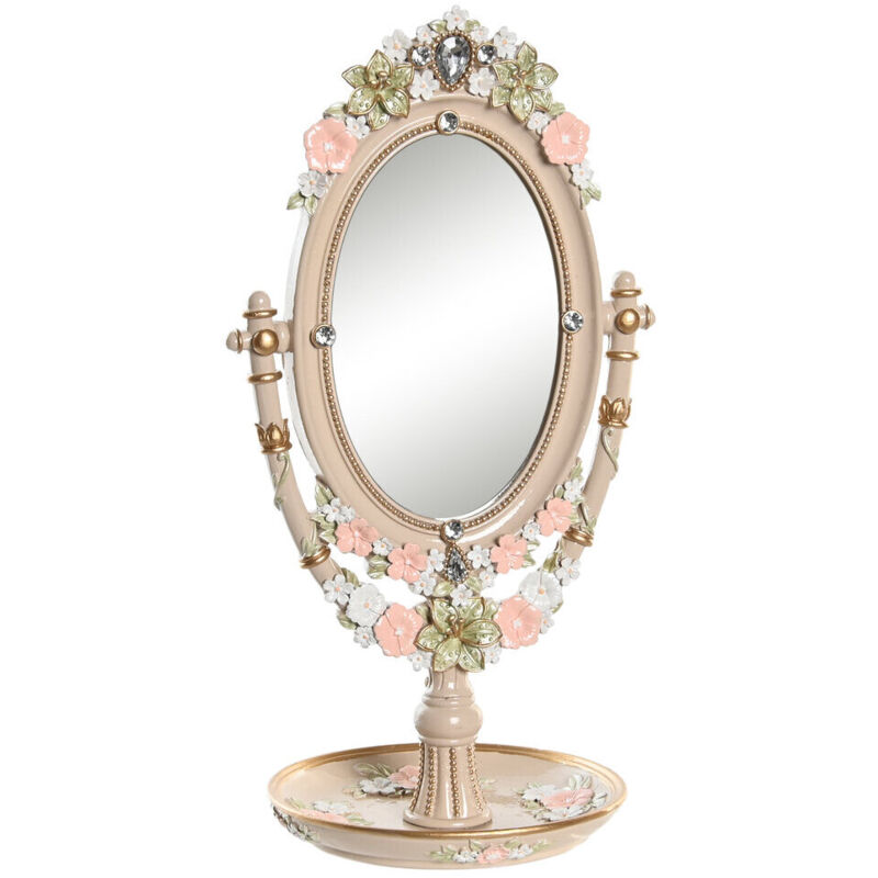 Dkd Home Decor - Miroir Résine Verre 16,5X13X30 Multicolore