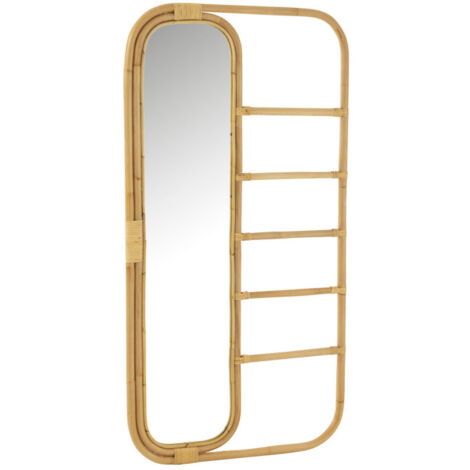 Miroir en Rotin "Echelle" 152cm Naturel