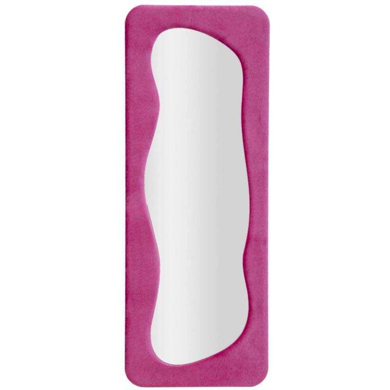 Miroir en verre et tissu Theodor 60 x 4 x 160 cm