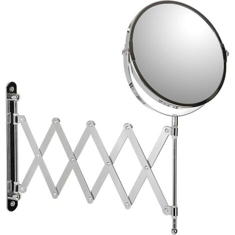 MIROIR EXTENSIBLE 5X GROSSISSEMENT - 17 CM