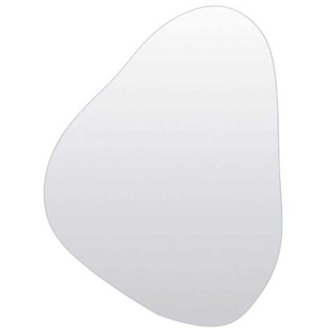 Miroir forme Organique en verre clair à accrocher au mur