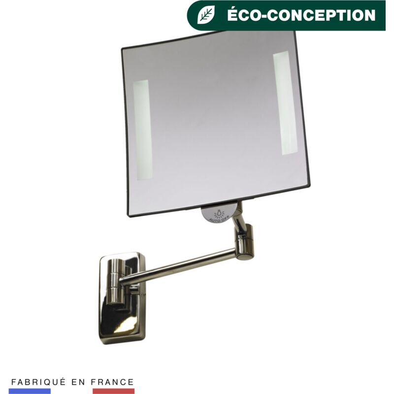 Miroir galaxy lumineux bras tubulaire - Matériel professionnel - JVD