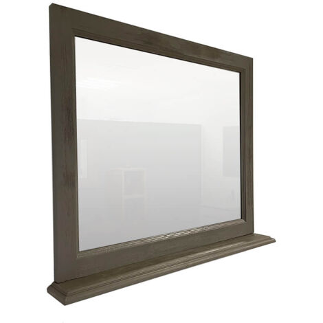 Miroir gris 84cm - Boho