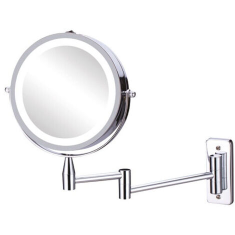 Miroir Gross X3 Lumineux Led Mural ø15 - Mp Glass