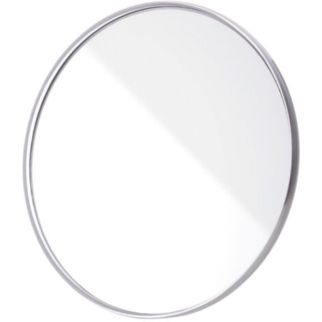 LABLANC Miroir grossissant 15X - À utiliser pour l'application de maquillage - Épilation - et élimination des points noirs / imperfections - Miroir rond avec trois ventouses pour un montage facile, 6 pouces