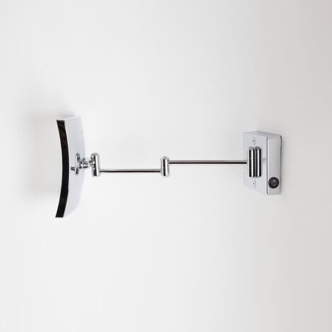 Miroir grossissant à LED Quadrolo bras double alimentation directe - Koh-I-Noor C602KK3