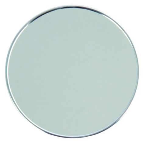 Miroir grossissant en métal MSV avec ventouse 17 x 17 x 3 cm