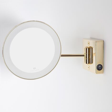 Miroir grossissant x2 à LED alimentation direct or- Koh-I-Noor C351G2
