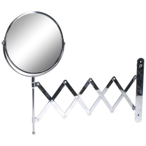 Miroir Grossissant x5 "Mural" 14cm Argent