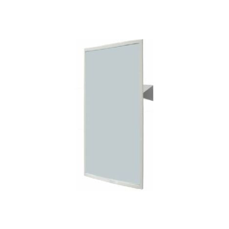 Miroir inclinable satiné 70x50 - NOFER