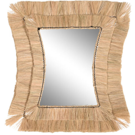 Miroir Jute Miroir 62X4X70 Naturel