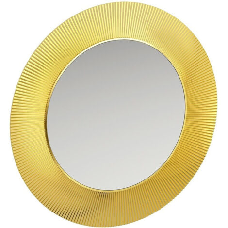 Miroir KARTELL 780 x 780 mm doré LAUFEN