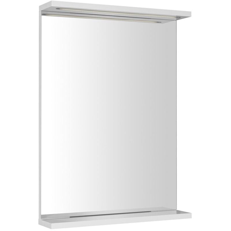 Aqualine - Miroir korin strip avec led Lumière 50x70x12cm