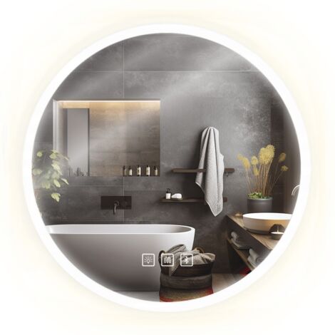 MIROIR LED BLUETOOTH FFJ 80CM