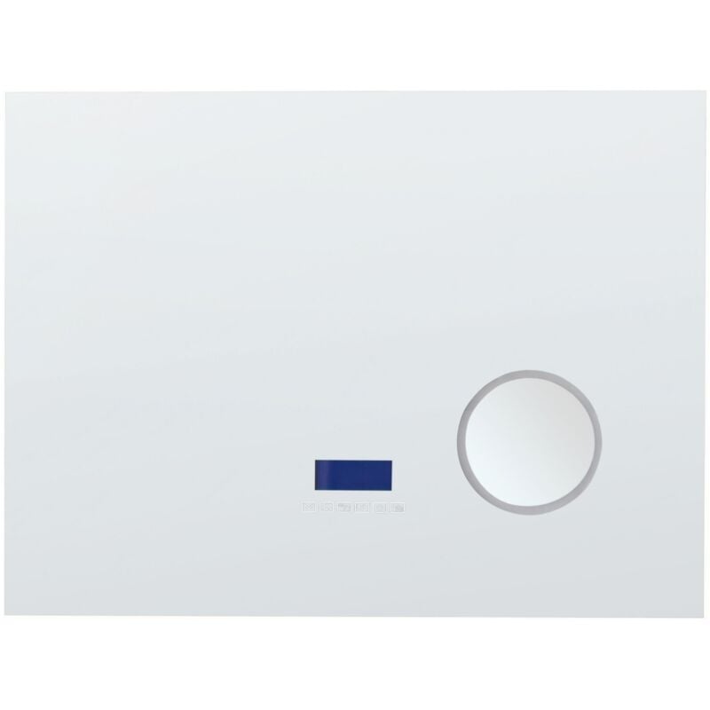 Beliani - Miroir led Rectangulaire Salle de Bain avec Haut-Parleur Bluetooth 60 x 80 cm Argenté Montaron