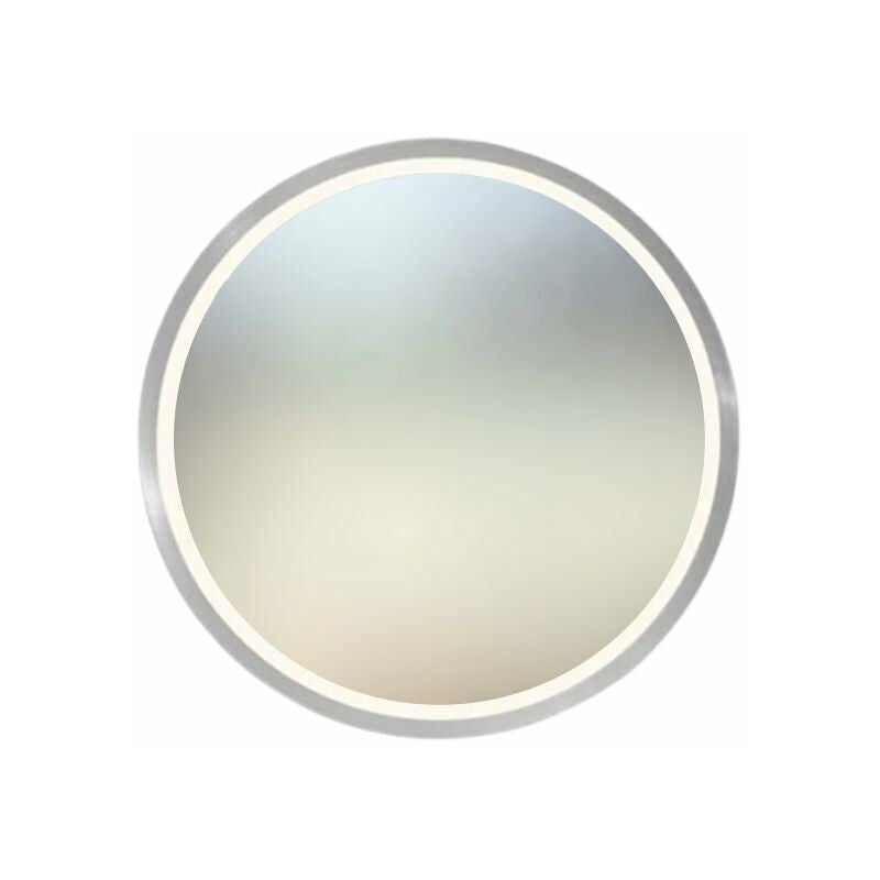 Miroir LED Rond 32W 80cm + Capteur Infrarouge ALU pour Salle de Bain - SILUMEN