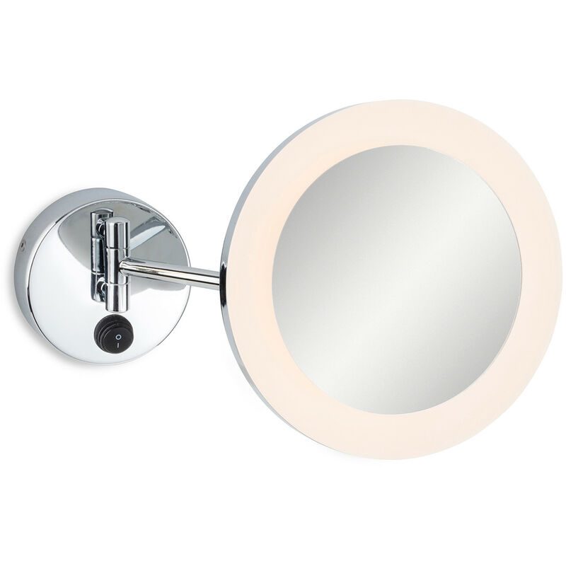 Firstlight Products - Lily Chrome led bathroom mirror 1 bulb 20cm