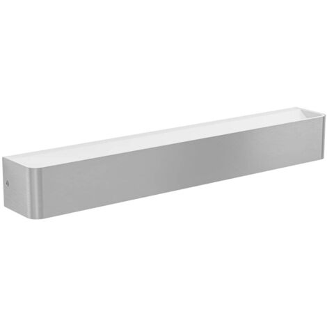 Miroir Light Salle de bain Lampe Sania 5 Nickel Matt, Blanc Satin L: 629 H: 8cm IP44 3000K