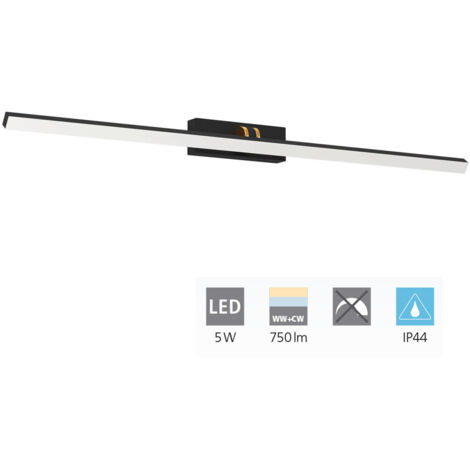 Miroir Light Verdello Plastic White LED 5W 3000 + 6500K L: 60 cm B: 6 cm H: 10,5 cm