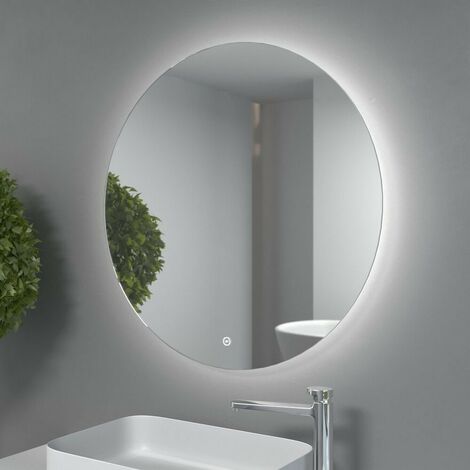 Miroir lumineux à LED Ø 700 mm