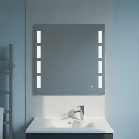 Miroir lumineux antibuée PRESTIGE 80x80 cm