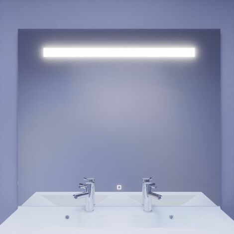 Miroir lumineux ELEGANCE 124x105 cm - avec interrupteur sensitif