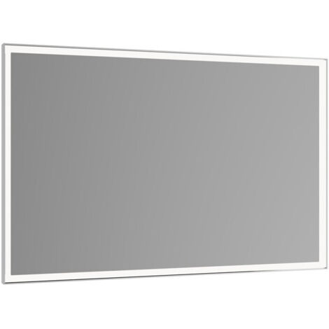 Miroir lumineux Royal Lumos 1050x650x60mm argent anodisé avec miroir chauffant KEUCO