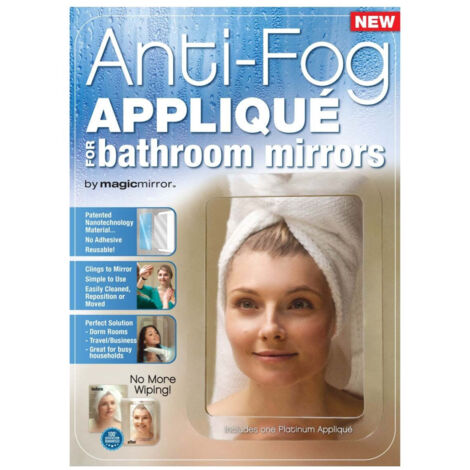 Miroir magique - applique anti buee