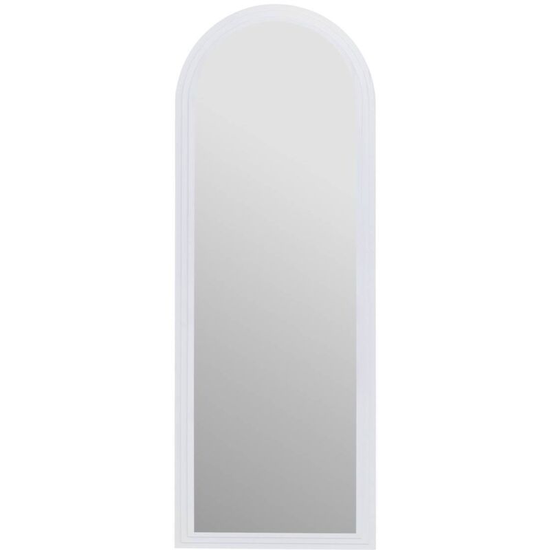 Atmosphera - Miroir mural Emily blanc 160x58cm créateur d'intérieur
