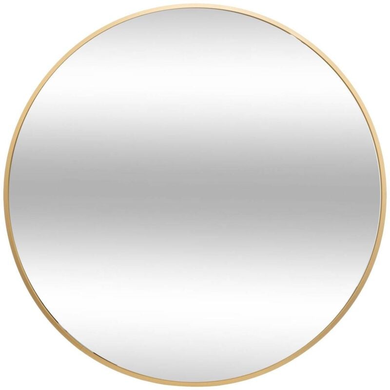 Atmosphera - Miroir rond Alice métal D70cm créateur d'intérieur