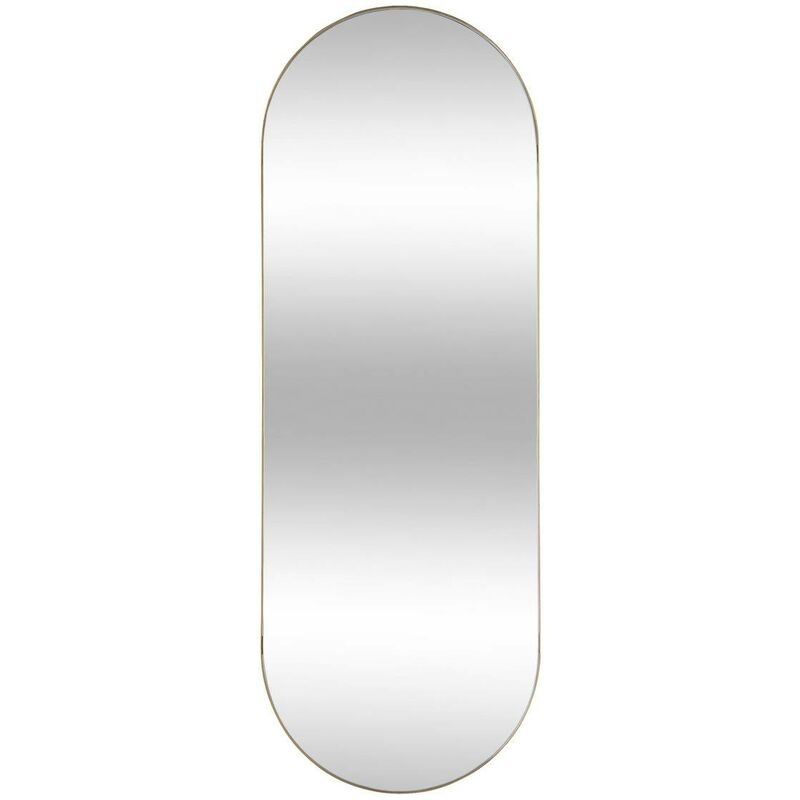 Atmosphera - Miroir Selena en métal H112cm doré créateur d'intérieur
