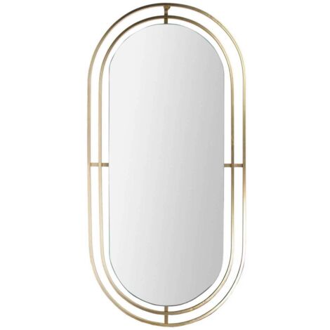 Miroir Metal Dore