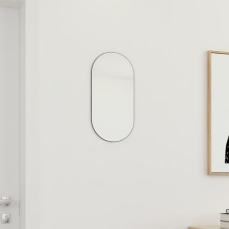 Miroir  Miroir déco pour Salon Chambre ou Dressing 40x20 cm Verre 86972