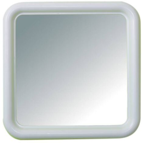Miroir mod. silvia blanc cm.50x50 a.328