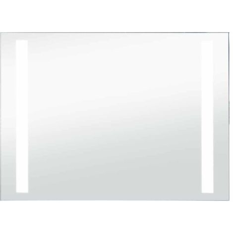 Miroir mural à LED  Miroir mural pour salle de bain avec lumières à LED 100x60 cm -42656