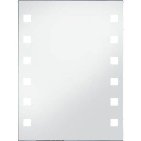 Miroir Mural à LED pour Salle de Bains Lumière Eclairage Multi-taille vidaXL