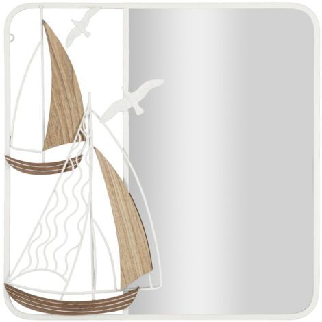 Miroir mural Adriatique Cm 60X4,4X60